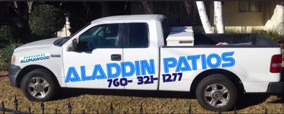 Aladdin Patios truck image